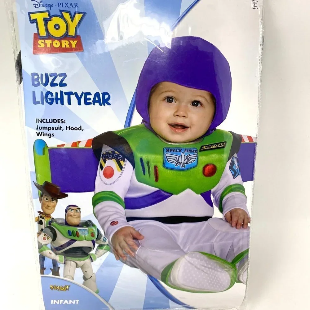 Sprit Halloween Baby Buzz Lightyear Toy Story One Piece Costume Sz 18-24 Months